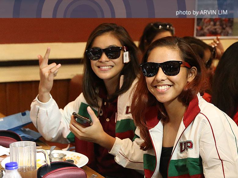 UAAP themed sunglasses by Fly Shades (Arvin Lim/ABS-CBN)