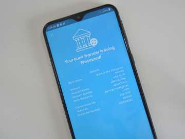 Successful money transfer to BPI via GCash Bank Transfer