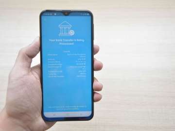 Successful money transfer to BPI via GCash Bank Transfer - handheld