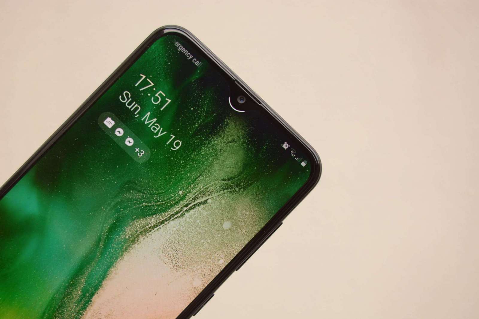 Front (selfie) camera - Samsung Galaxy A20 (Philippines)