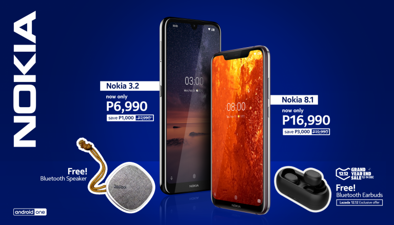 Key Visual - Nokia 8.1 and Nokia 3.2 get sweet deals