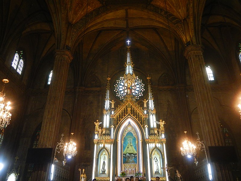San Sebastian Church (Photo by Judgefloro on Wikimedia Commons)