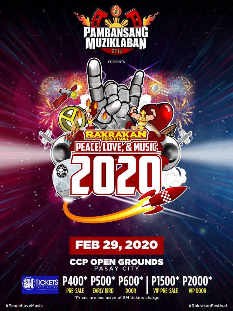 Rakrakan 2020 pricing