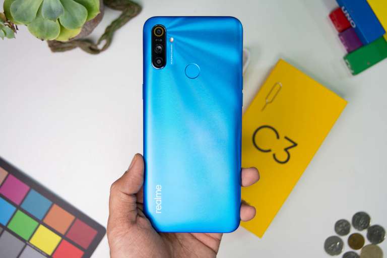 Back handheld - Realme C3 Philippines