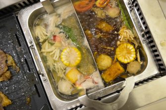 Hot pot shabu-shabu - Hosaku International Buffet Philippines SM North Tower 2