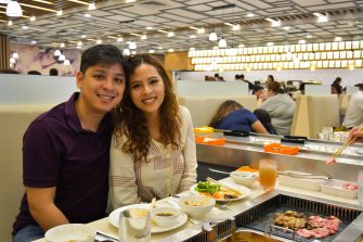Lloyd Urbino Me-An Clemente - Hosaku International Buffet Philippines SM North Tower 2