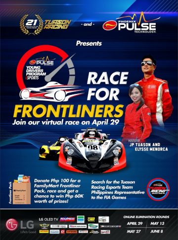 Join Tuason Racing School and Phoenix Pulse - LG Philippines