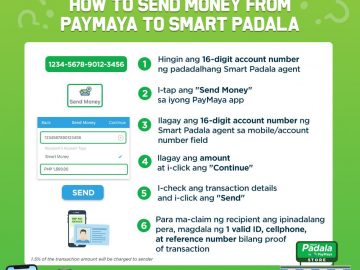 Smart Padala to PayMaya