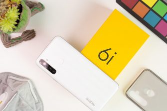 realme 6i flatlay unboxing back White Milk - realme 6i (Philippines)