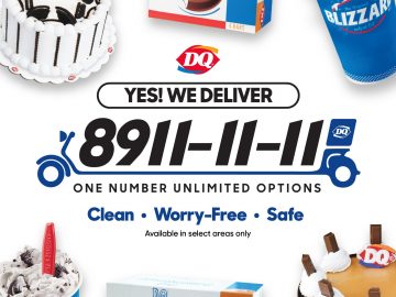 Dairy Queen delivery hotline