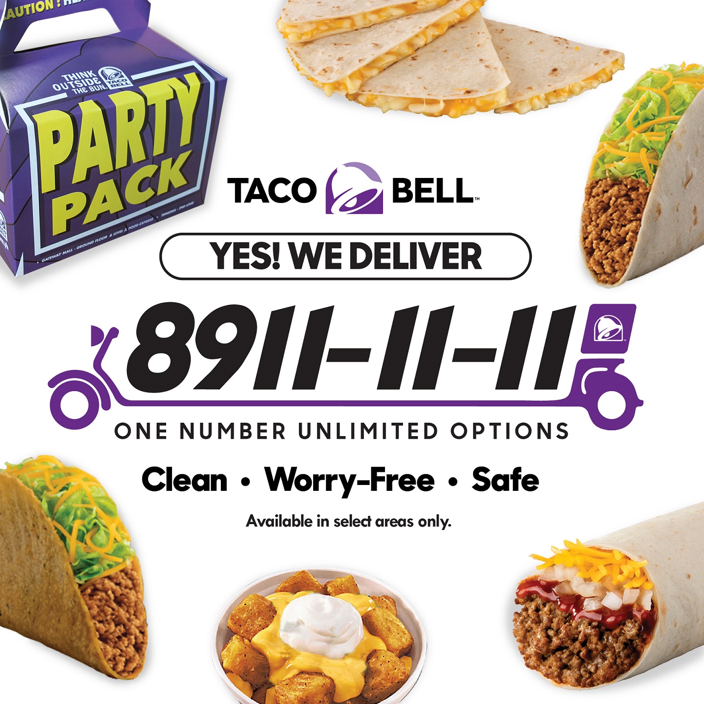 Taco Bell delivery hotline