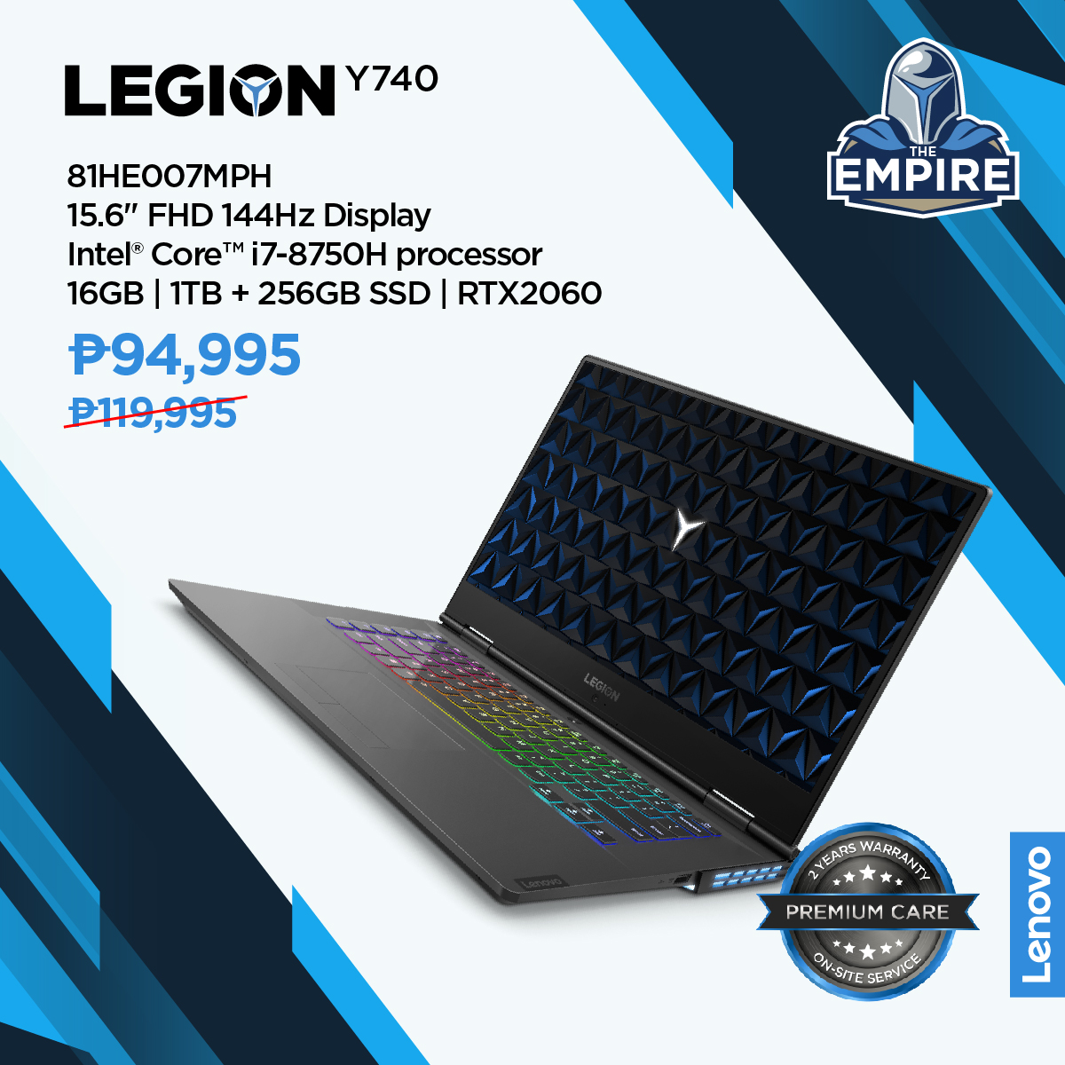 Lenovo Legion Empire sale (Philippines)