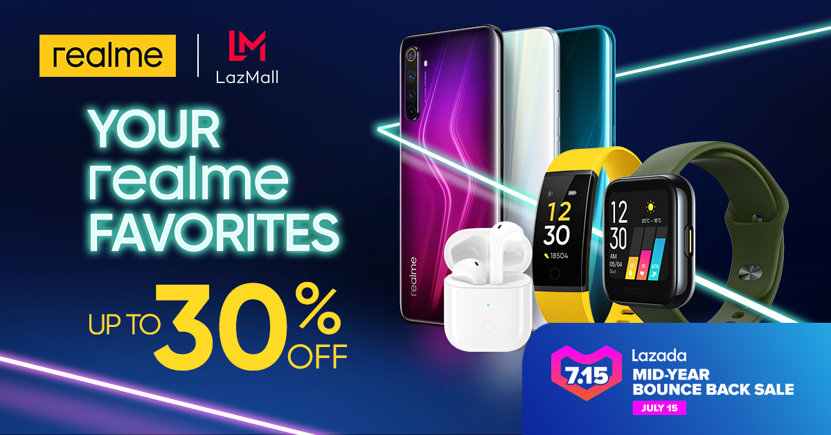 realme Lazada midyear sale