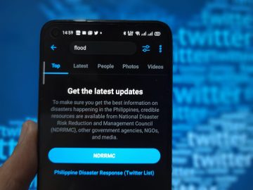 Twitter anti-fake news prompt NDRRMC Philippines