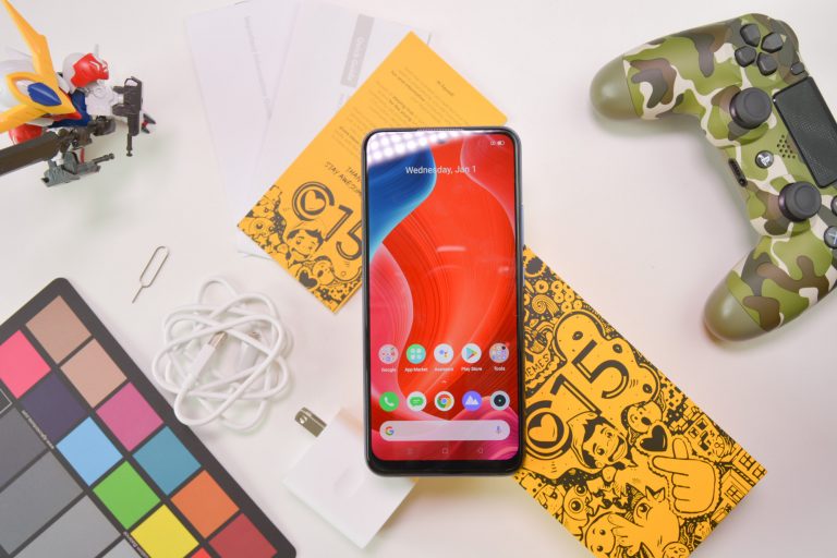 Unboxed front - Realme C15 (Philippines)