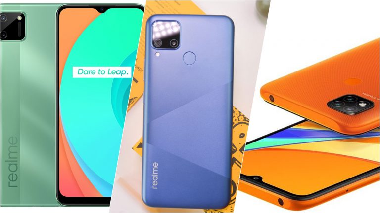 realme C11 vs realme C15 vs Redmi 9C