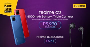 realme C12, realme Buds Classic Launch