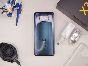 Flatlay back no box - 202009 POCO X3 NFC (Philippines)