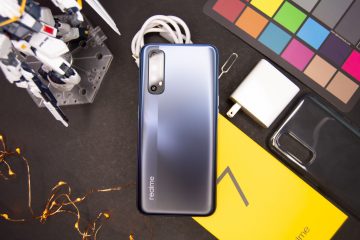 Flatlay back on box - realme 7 (Philippines)