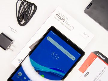 Flatlay front - Lenovo Smart Tab M8 (Philippines)