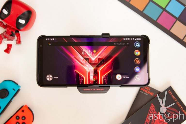 Front with Aero Case and AeroActive Cooler - ROG Phone 3 (Philippines)