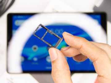 SIM + Micro SD tray - Lenovo Smart Tab M8 (Philippines)