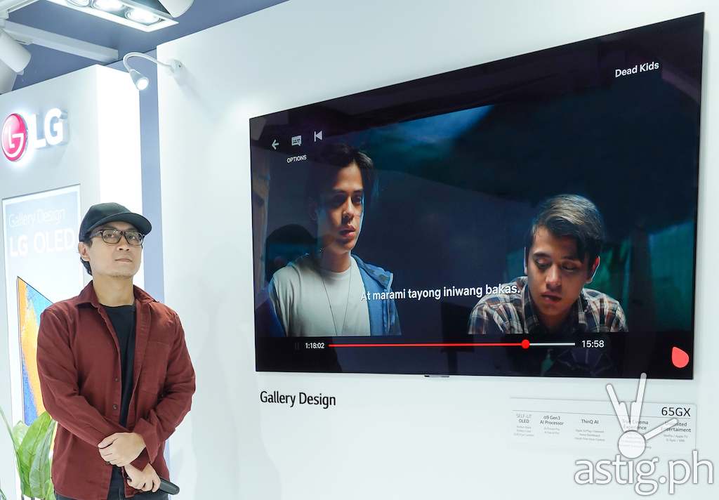 Direk Mikhail Red for LG OLED Cinematic Experience