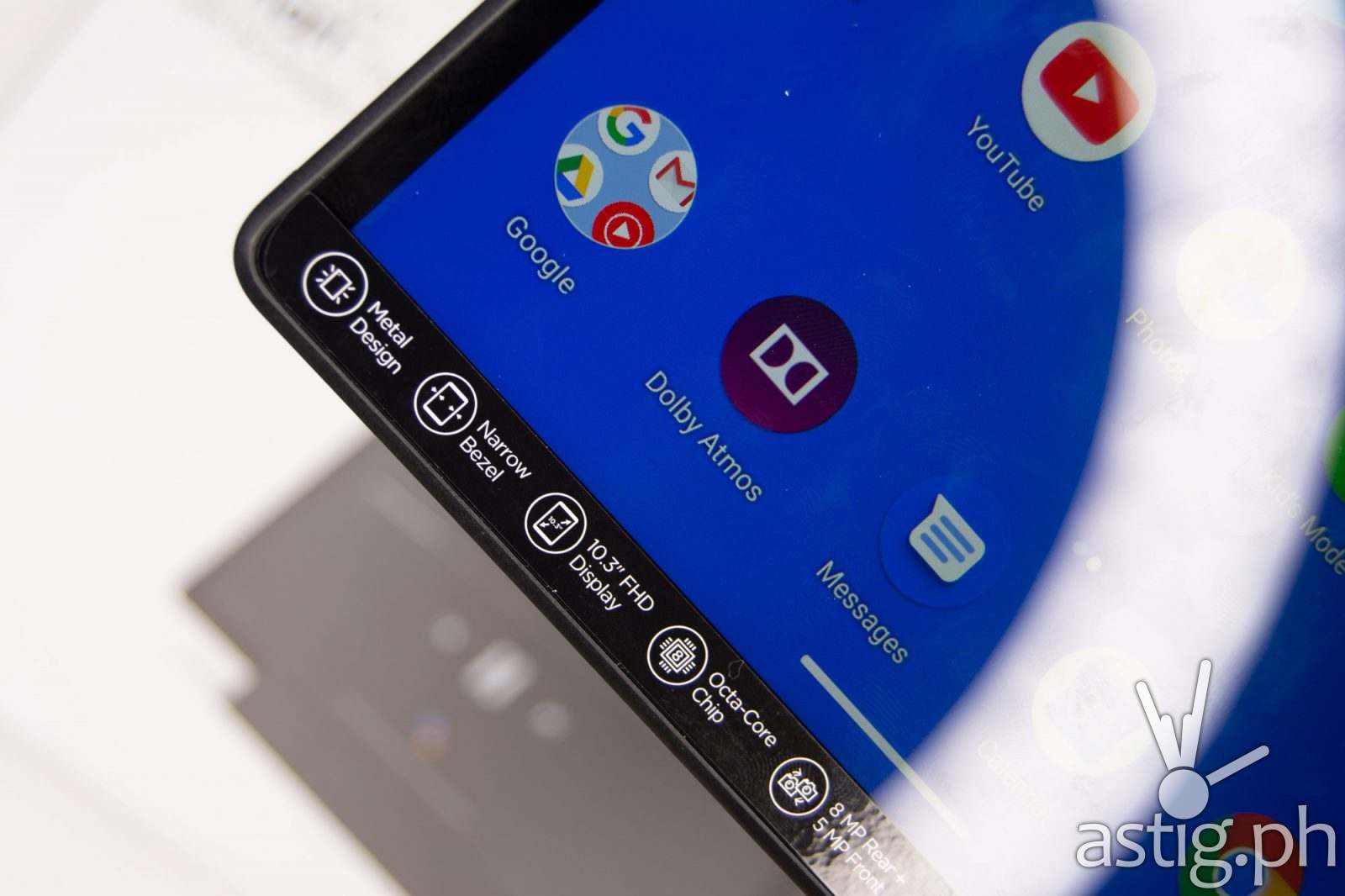 Bottom bezel - Lenovo Smart Tab M10 FHD Plus (Philippines)