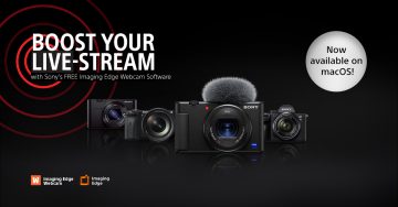 Sony Imaging Edge Webcam macOS Windows