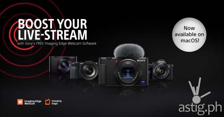 Sony Imaging Edge Webcam macOS Windows