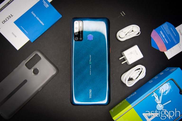 Flatlay back - TECNO Pouvoir 4 (Philippines)