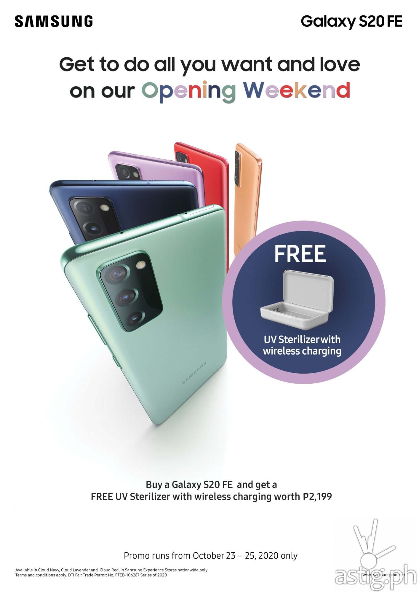 Galaxy S20 FE Opening Weekend