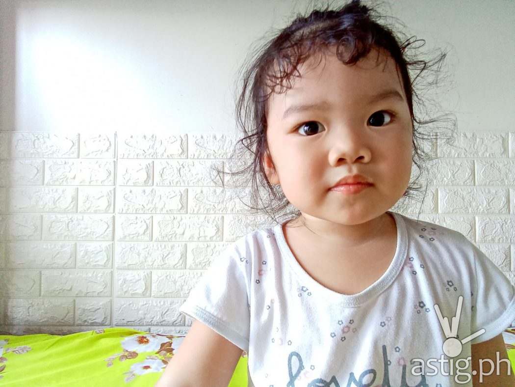 Portrait - Lenovo Smart Tab M10 sample photo