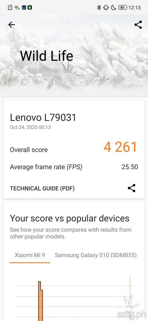 3DMark Wild Life Performance Benchmark - Legion Phone Duel