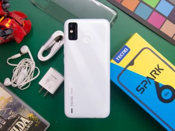Back flatlay - TECNO Spark 6 Go (Philippines)