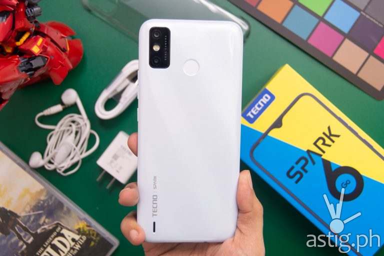 Back handheld - TECNO Spark 6 Go (Philippines)