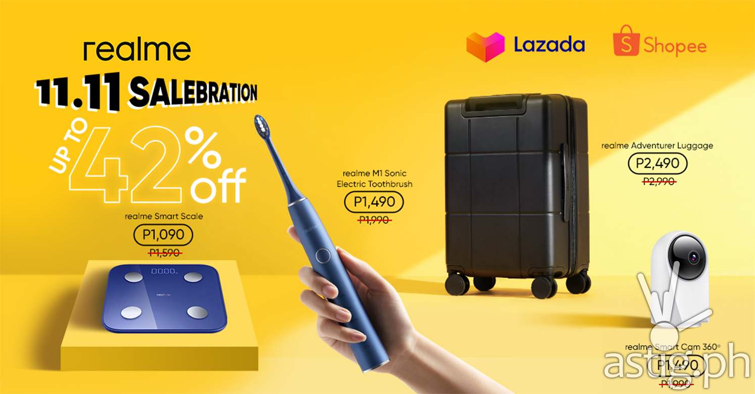 realme PH launches new smart home devices, available at the brand's 11.11 sale with promos of up to 42% off