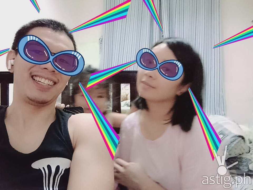 AR stickers sample photo - TECNO Spark 6 Go (Philippines)