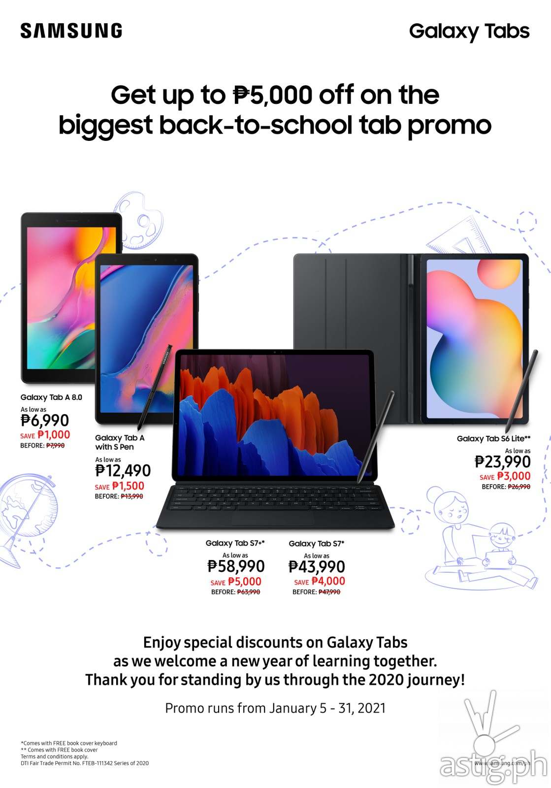 Back To School Tab Promo