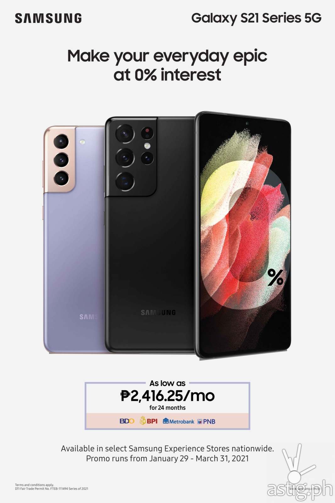 SAMSUNG Galaxy S21 Series 5G promo (Philippines)