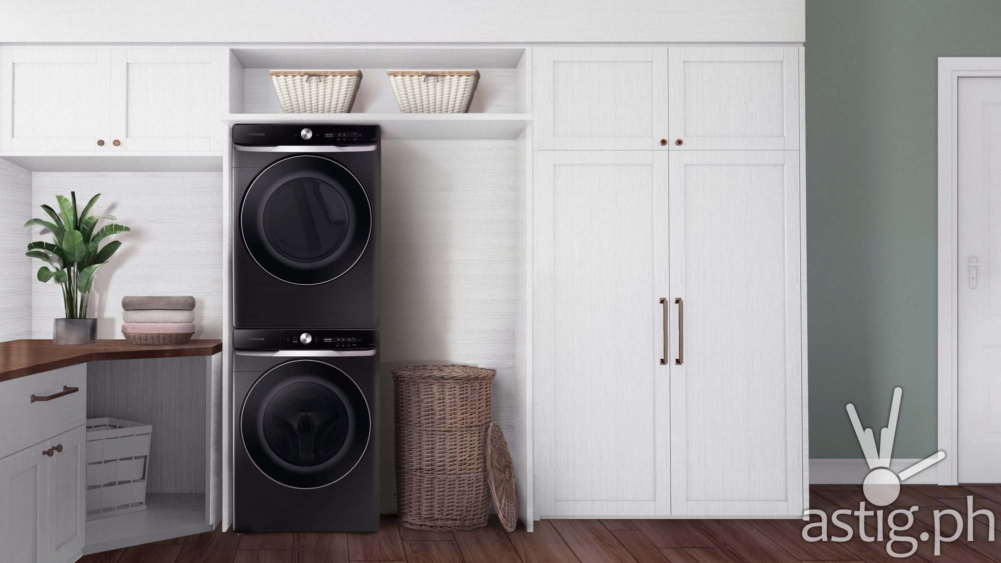 Samsung Washer Dryer Pair - CES 2021