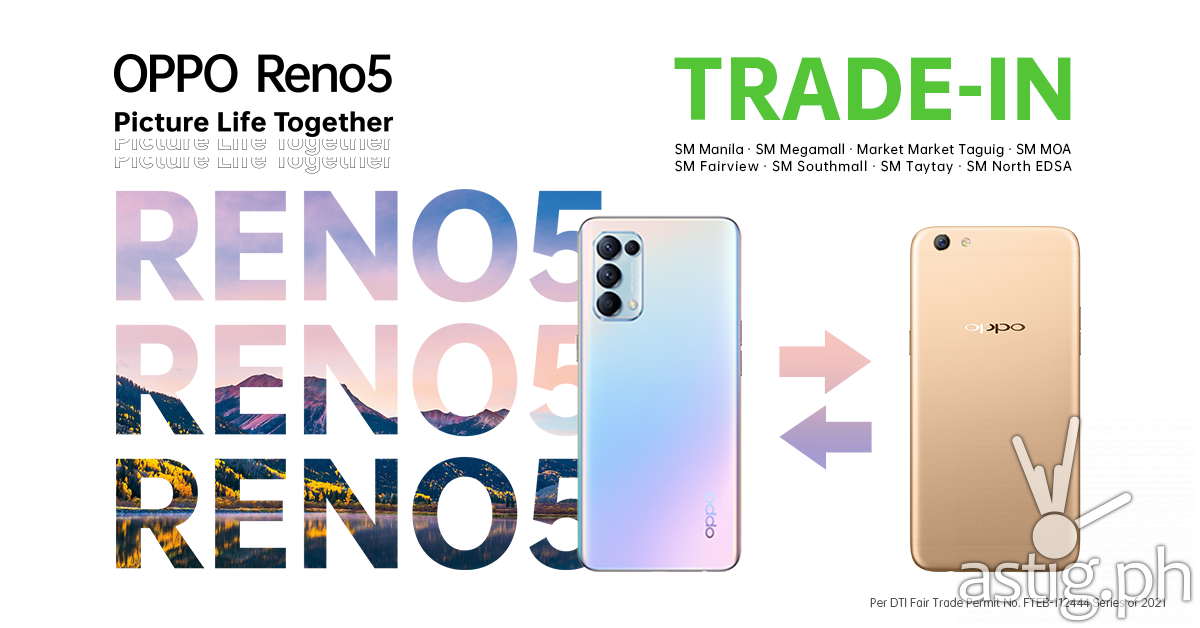 OPPO Reno5 trade-in