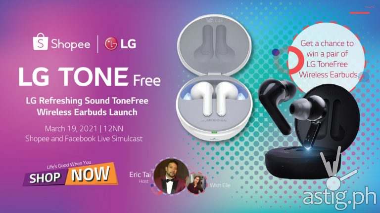 LG ToneFree TWS earbuds