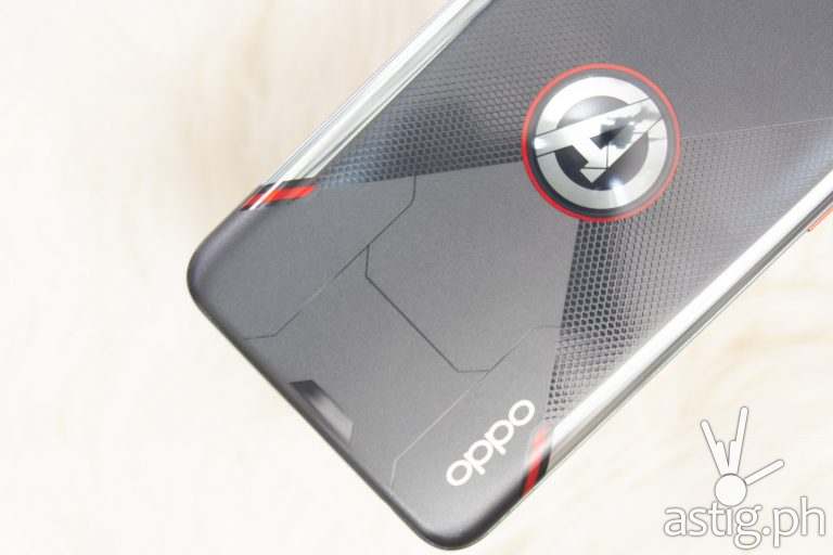 Avengers and OPPO logo - OPPO Reno5 Marvel Edition
