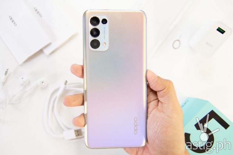 Back handheld - OPPO Reno 5 5G (Philippines)