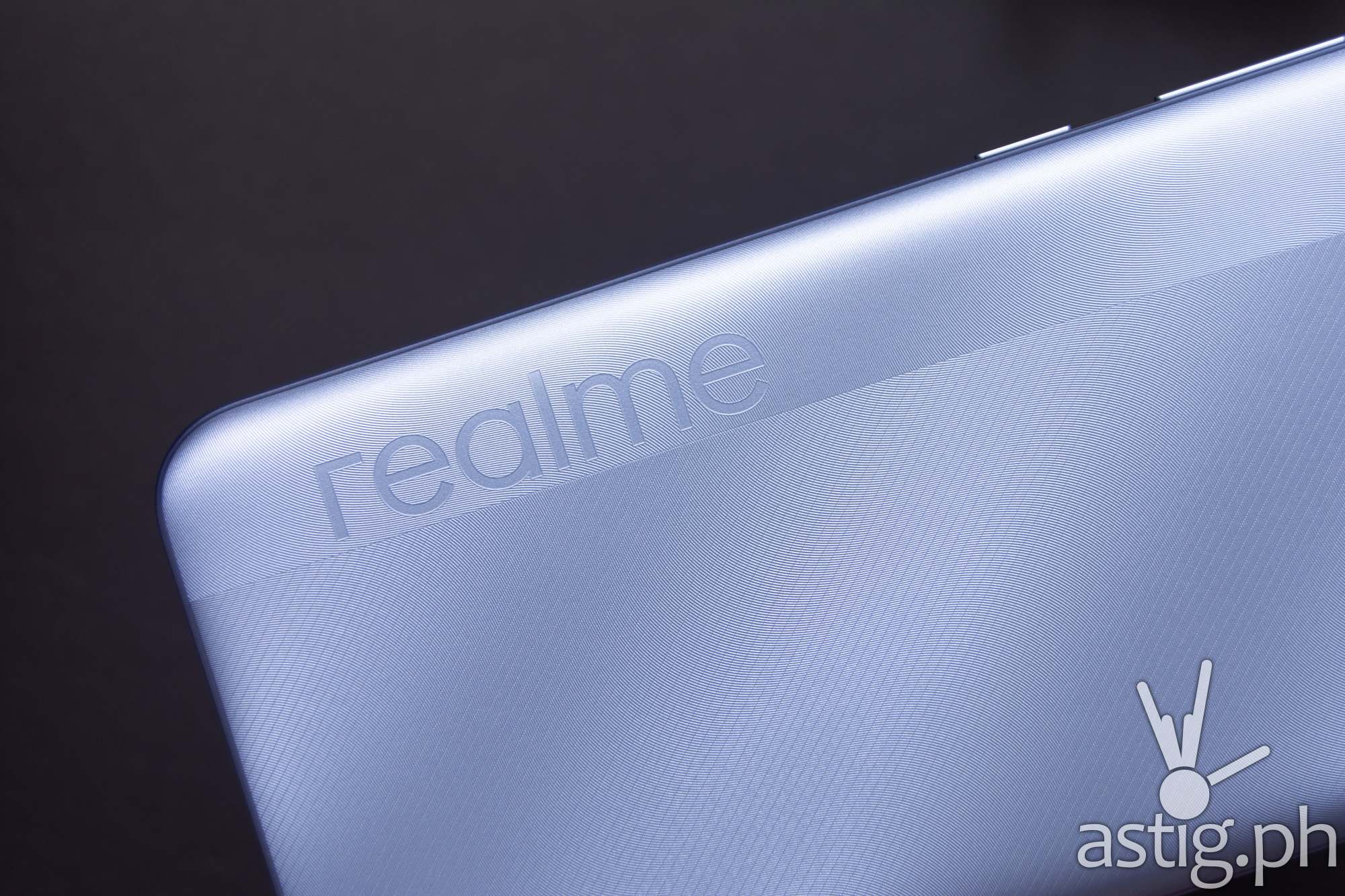 Back showing realme logo - realme c25 (Philippines)