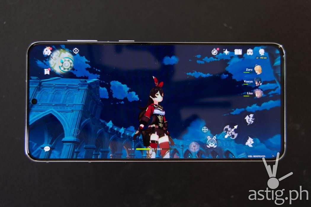 Genshin Impact mobile gaming - Samsung Galaxy S21 Plus 5G (Philippines)