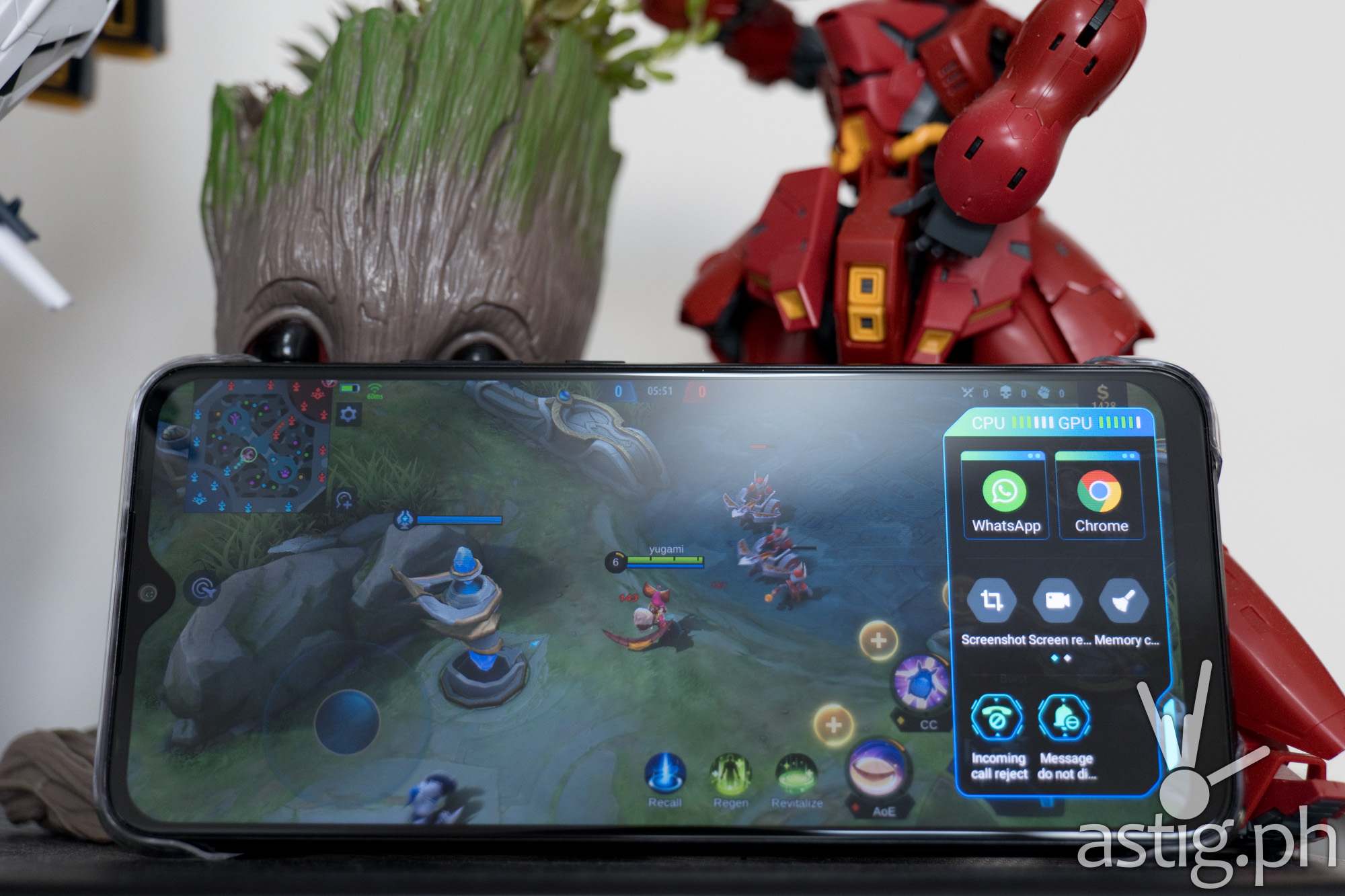 Game Assistant Panel - Infinix Hot 10 Play (Philippines)