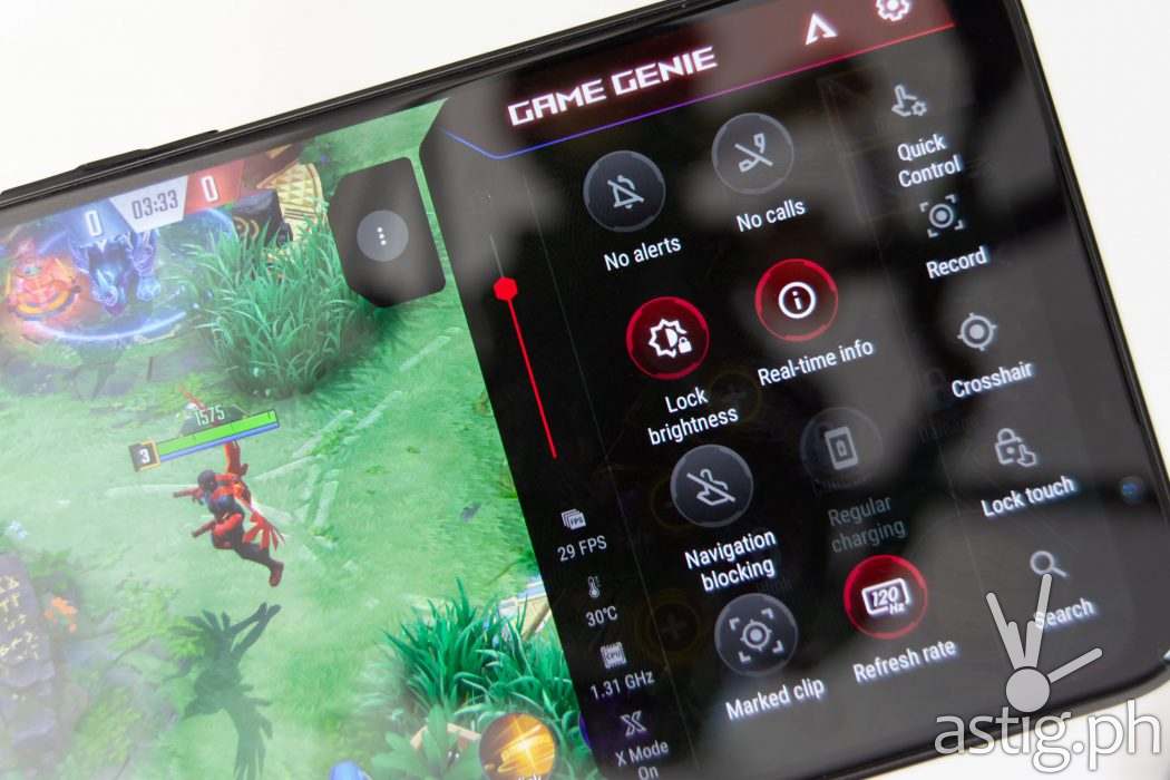 Game Genie in-game - ROG Phone 5 (Philippines)