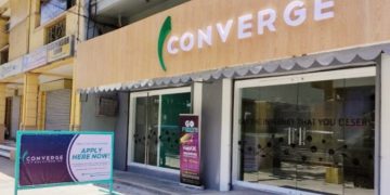New Business Center of Converge in Dasmarinas, Cavite